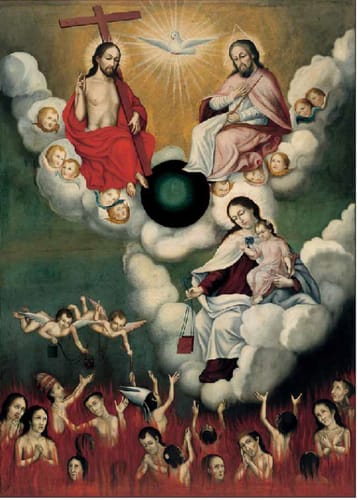 00525 alvarado virgen del carmen s. xviii vn