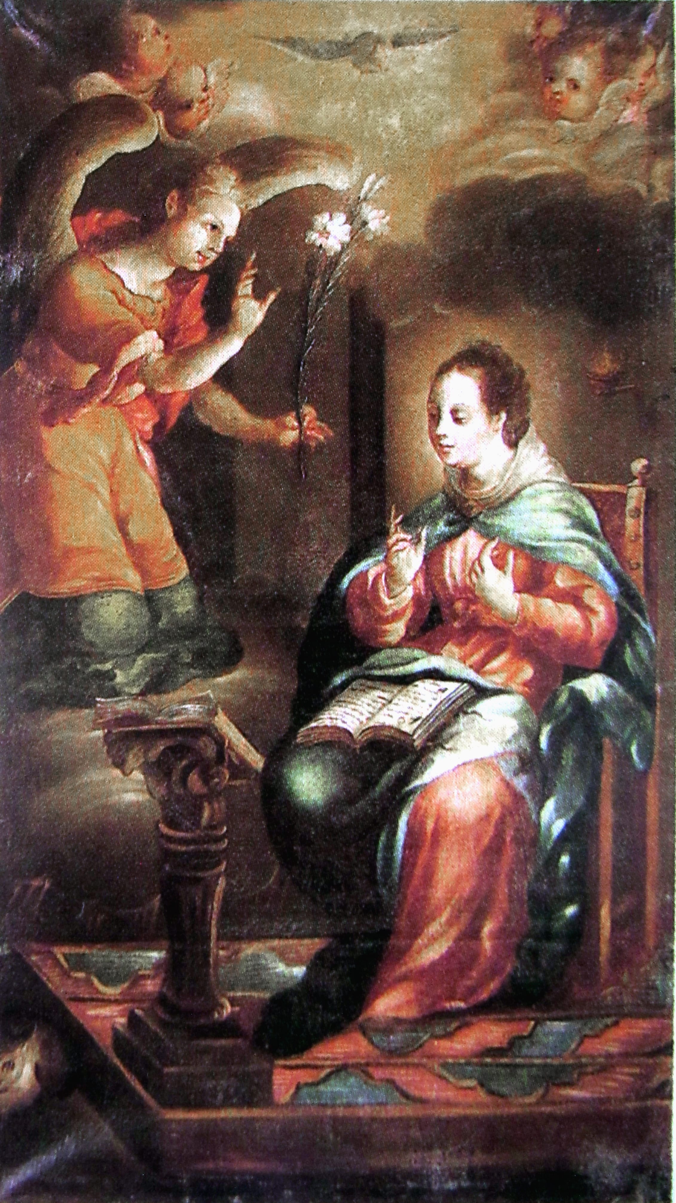 0745 anonimo la anunciacion xvii mx