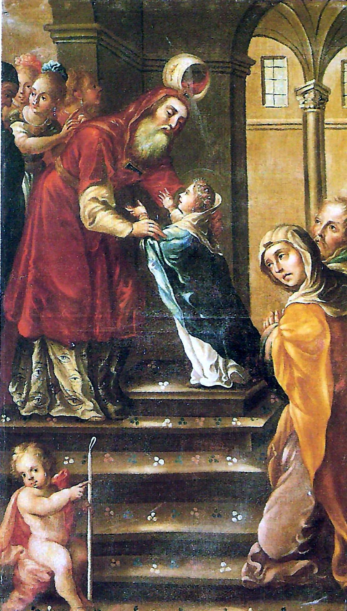 0746 anonimo la presentacion al templo xvii mx
