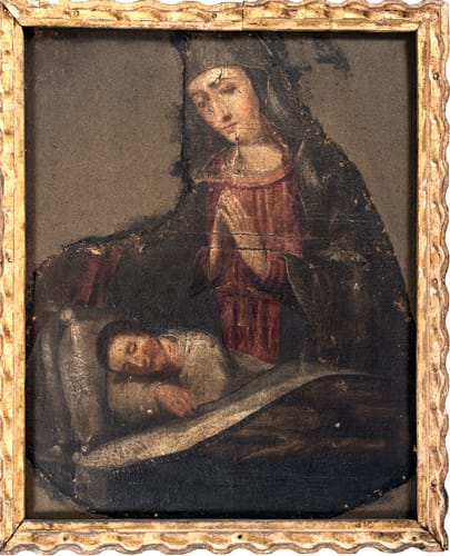 0893 an%c3%b3nimo virgen orante y ni%c3%b1o xviii co