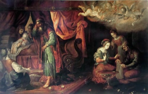 1157 cristobal de villalpando nacimiento de la virgen 1700 14 mx