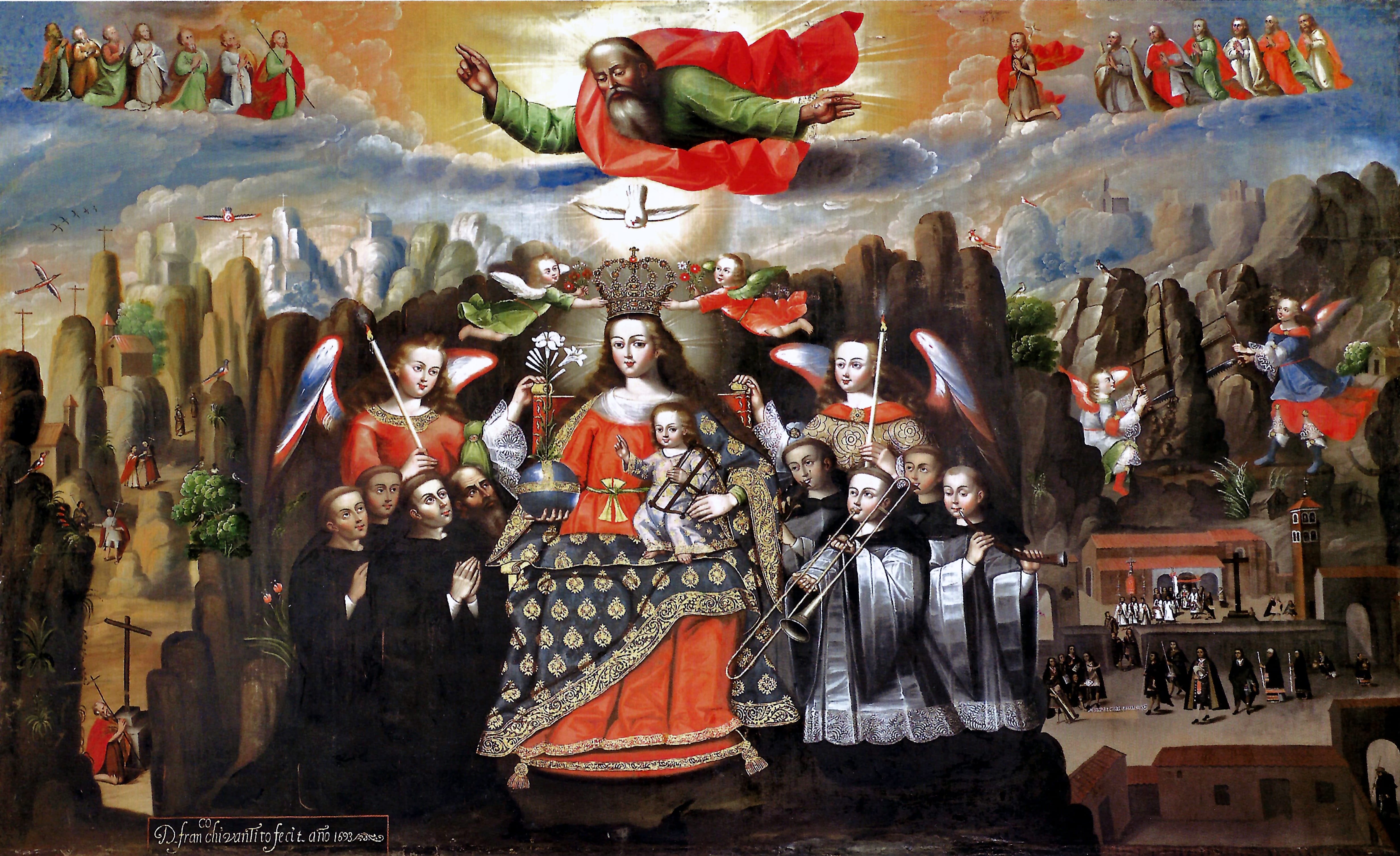 1575 francisco chihuantito virgen monserrat 1693 pe