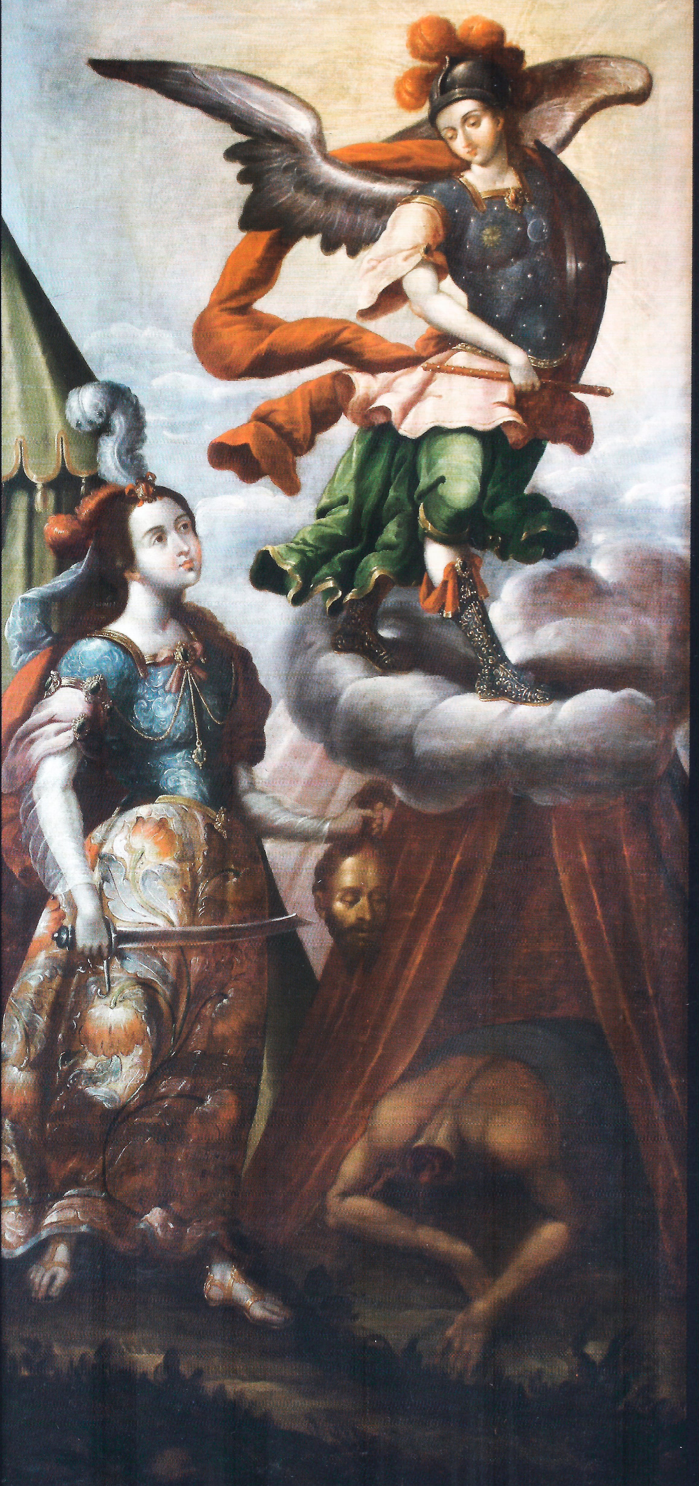 1781 anonimo judit con la cabeza de holofernes