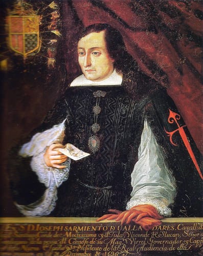 2652 cristobal de villalpando virrey sarmiento de valdarres 1690 710 mx