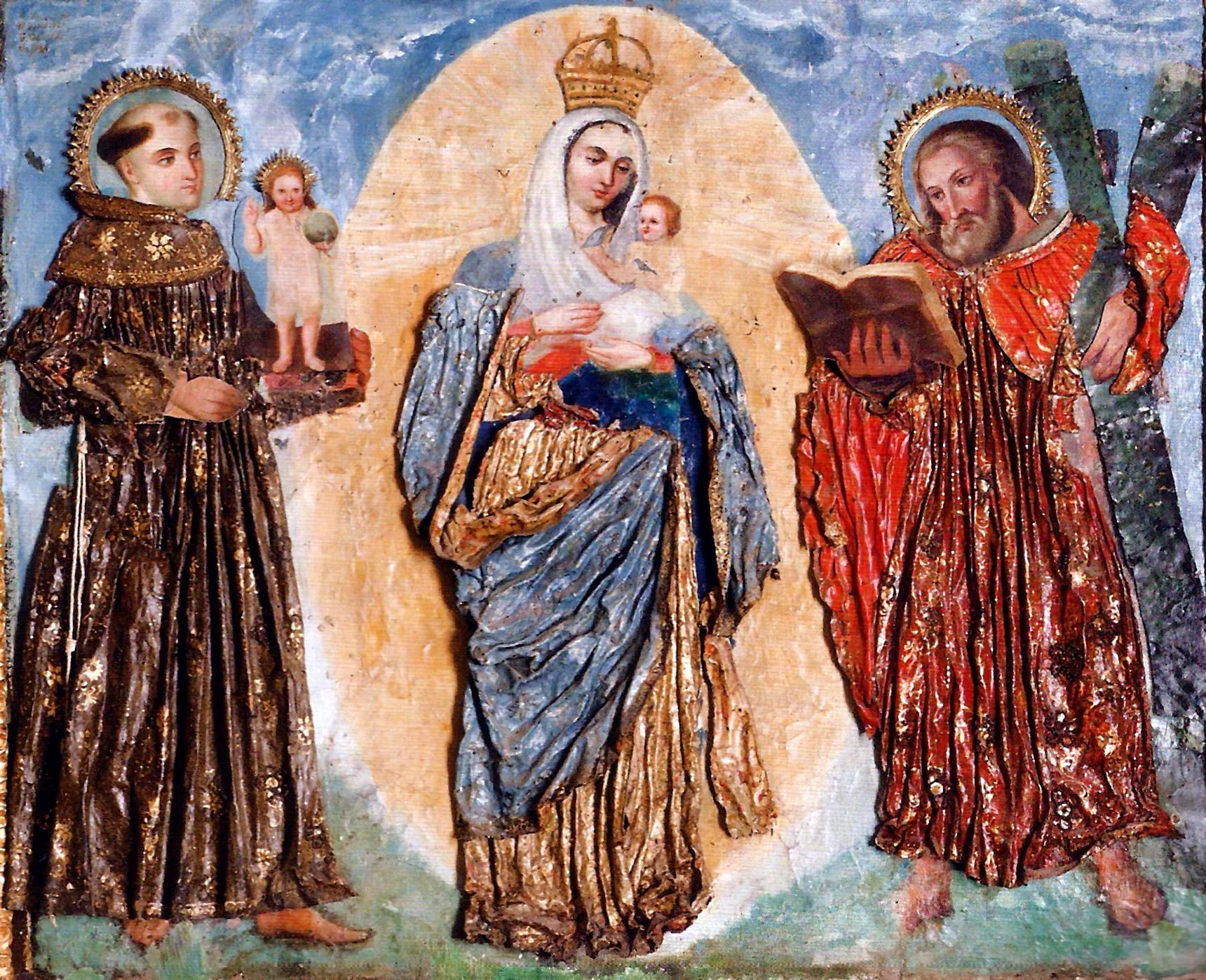 2675 anonimo virgen chiquinquira xviii ec