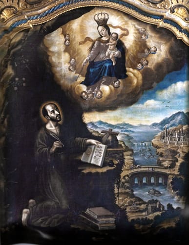 3349 francisco alban ignacio de loyola en cueva manresa 1760 64 ec