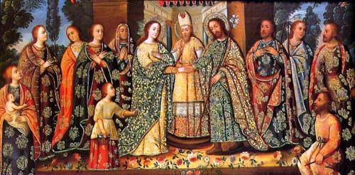 4483 anonimo el matrimonio de la virgen xviii bo