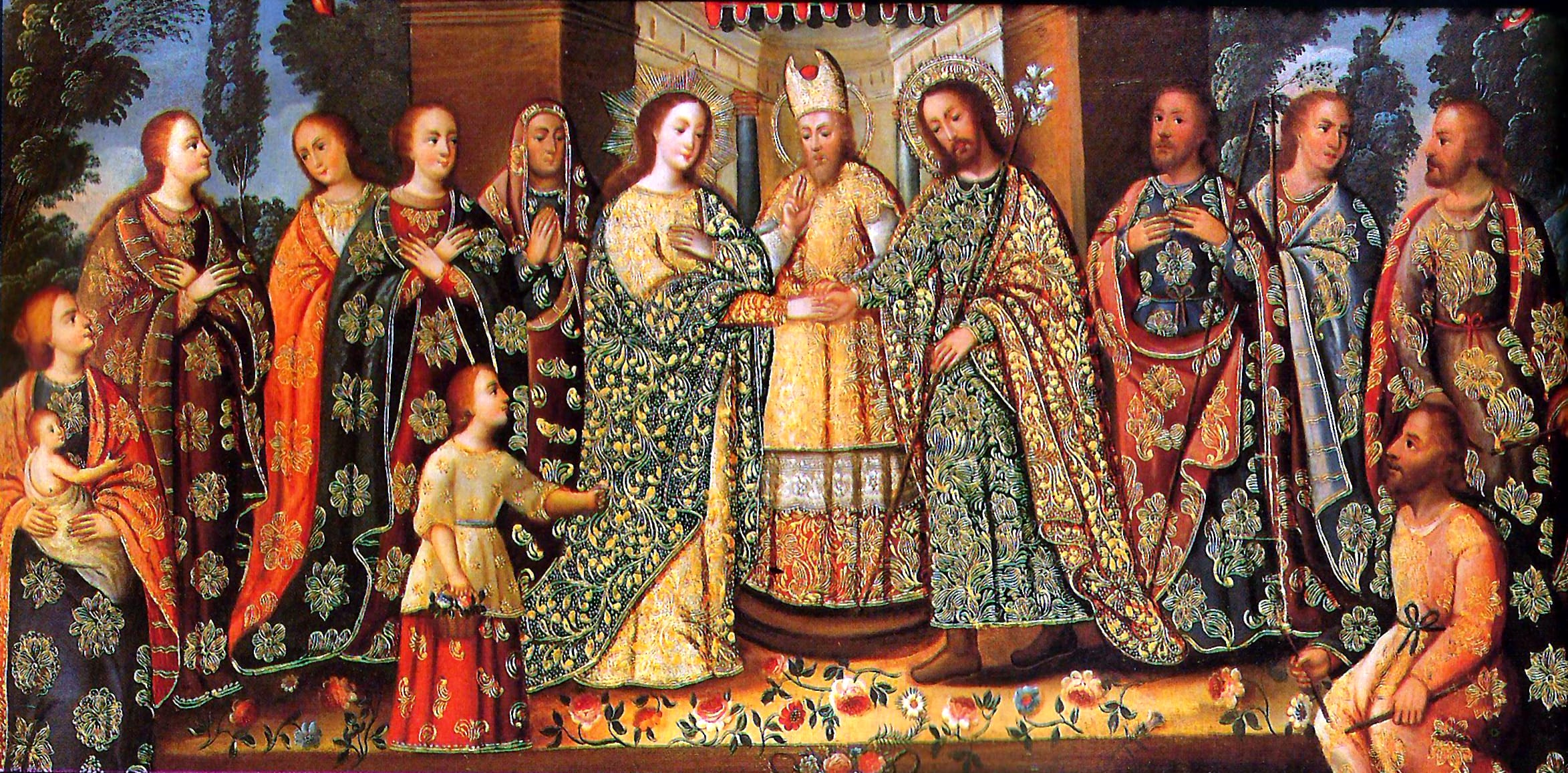 4483 anonimo el matrimonio de la virgen xviii bo