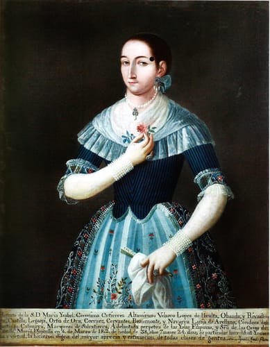 4496 ignacio de ayala retrato de mar%c3%ada isabel ger%c3%b3nima guti%c3%a9rrez 1812 mx