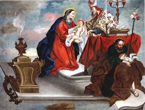5294 francisco cortes presentacion de ni%c3%b1o jesus en templo xviii pe