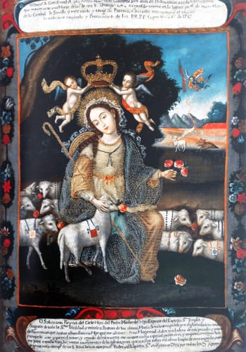 5362 anonimo divina pastora xviii bo