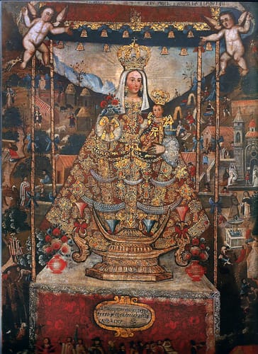 6973 anonimo virgen cocharcas 1767 pe