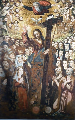 7347 m mexia cristo resucitado y martires 1615 ec