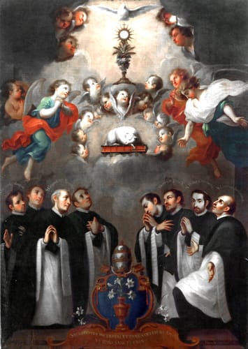 7596 jose ibarra alegoria eucaristia cordero 1732 mx