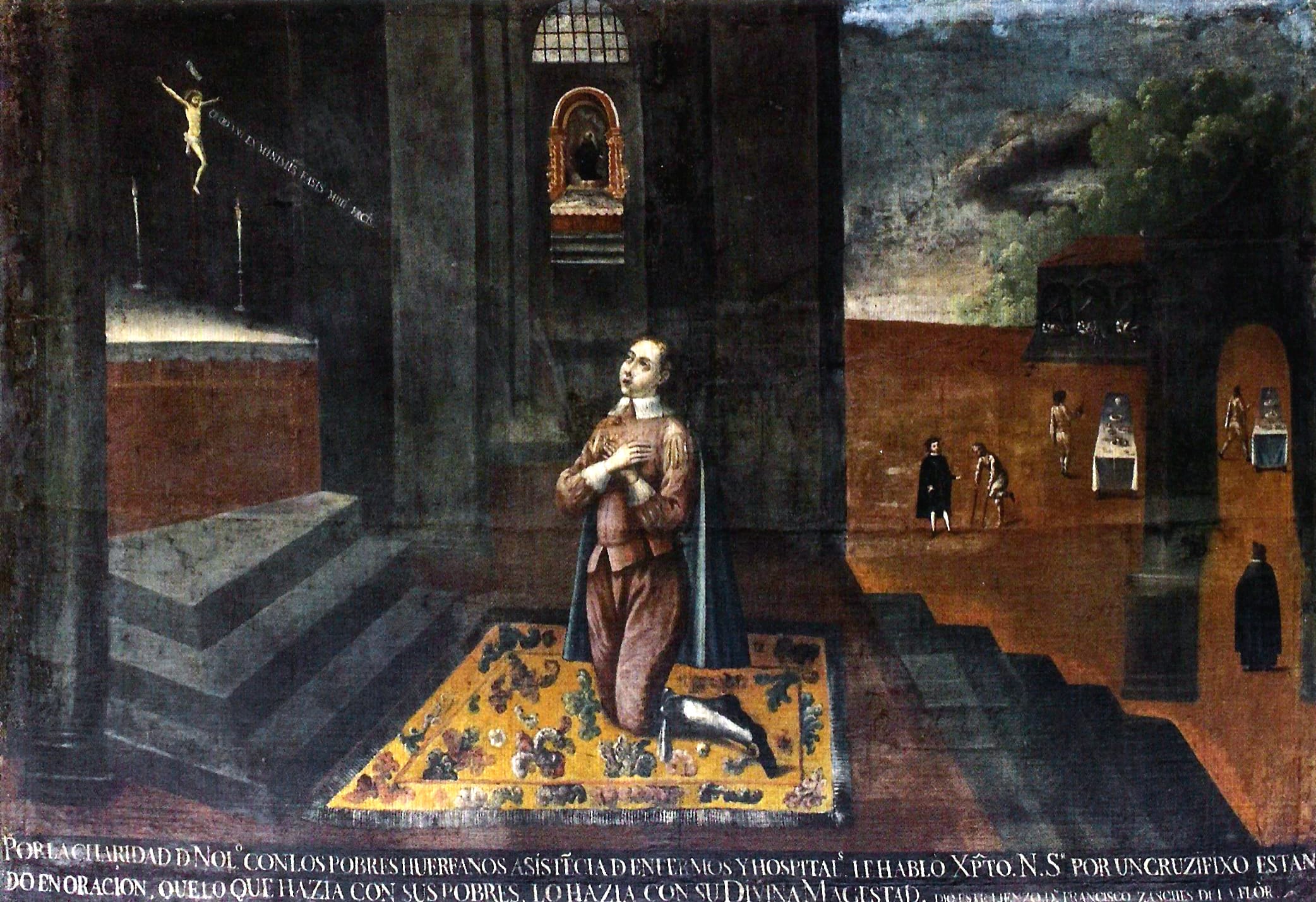 7704 antonio astudillo cristo hablo por crucifijo a nolasco 1770 80 ec