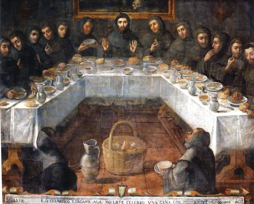 8676 anonimo ultima cena de san francisco xvii ec