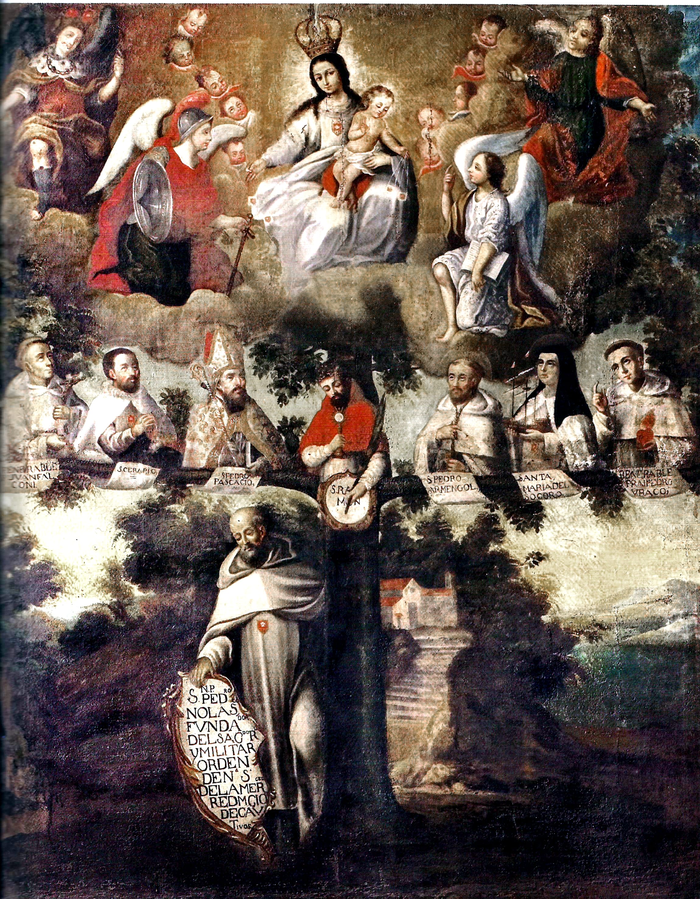 8705 anoimo arbol genealogico mercedario 1750 99 ec