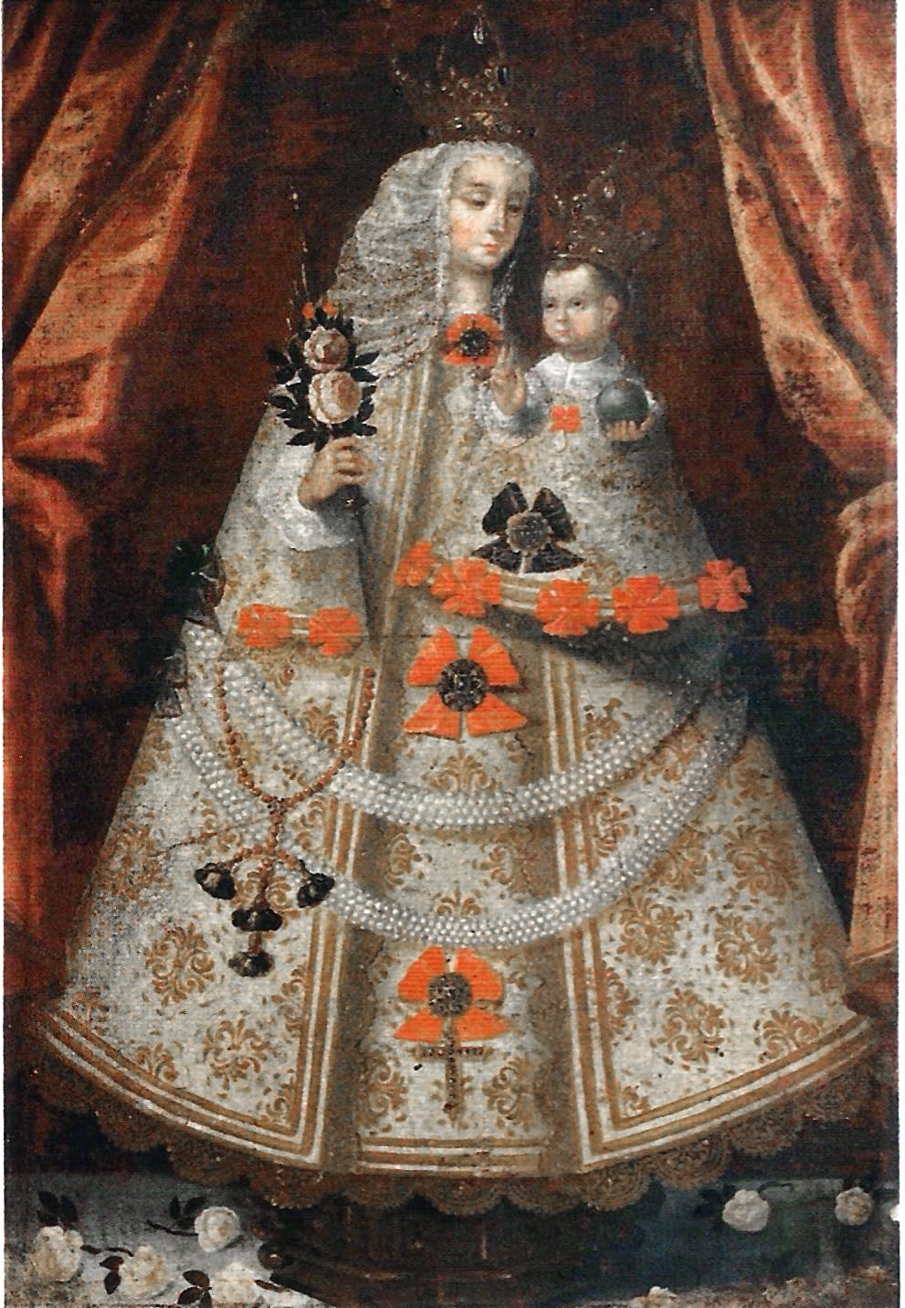 9465 anonimo virgen del cisne xviii ec