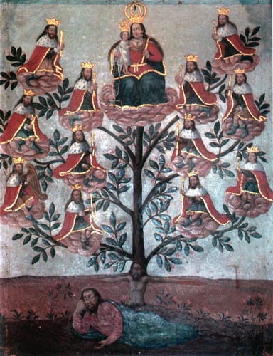 10150 anonimo arbol de jese xviii ec