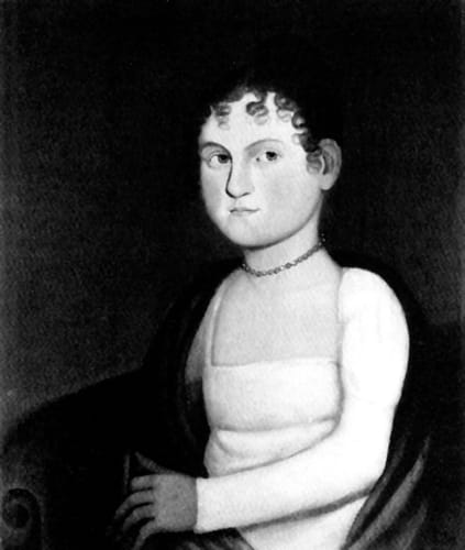 12884 zedekiah belknap girl with gold beads 1820 eu