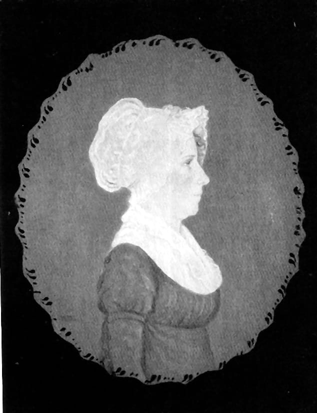13422 anonimo woman in profile 1815 eu