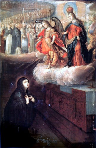 13577 crist%c3%b3bal de villalpando aparici%c3%b3n de la virgen a santa br%c3%adgida de suecia 1680 89 mx