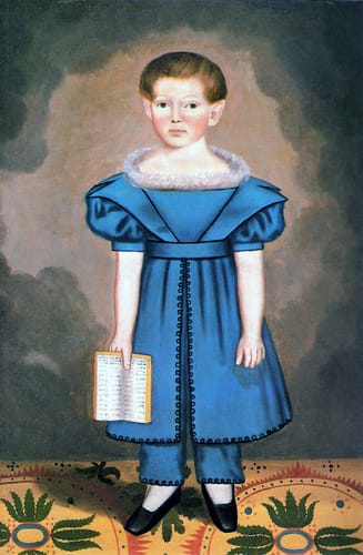 14198 erastus salisbury a field  boy on stenciled carpet 1838 eu