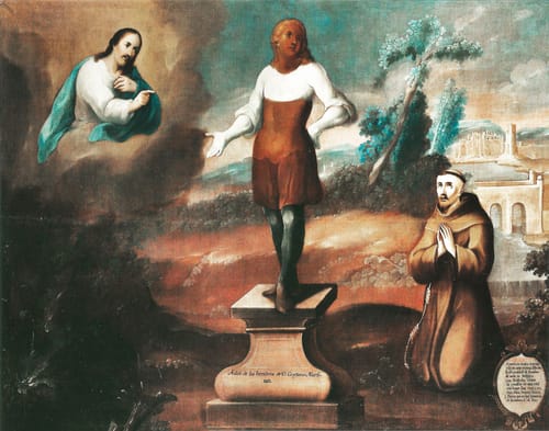 14859 anonimo san francisco y la estatua del sue%c3%b1o nabucondonosor xviii mx