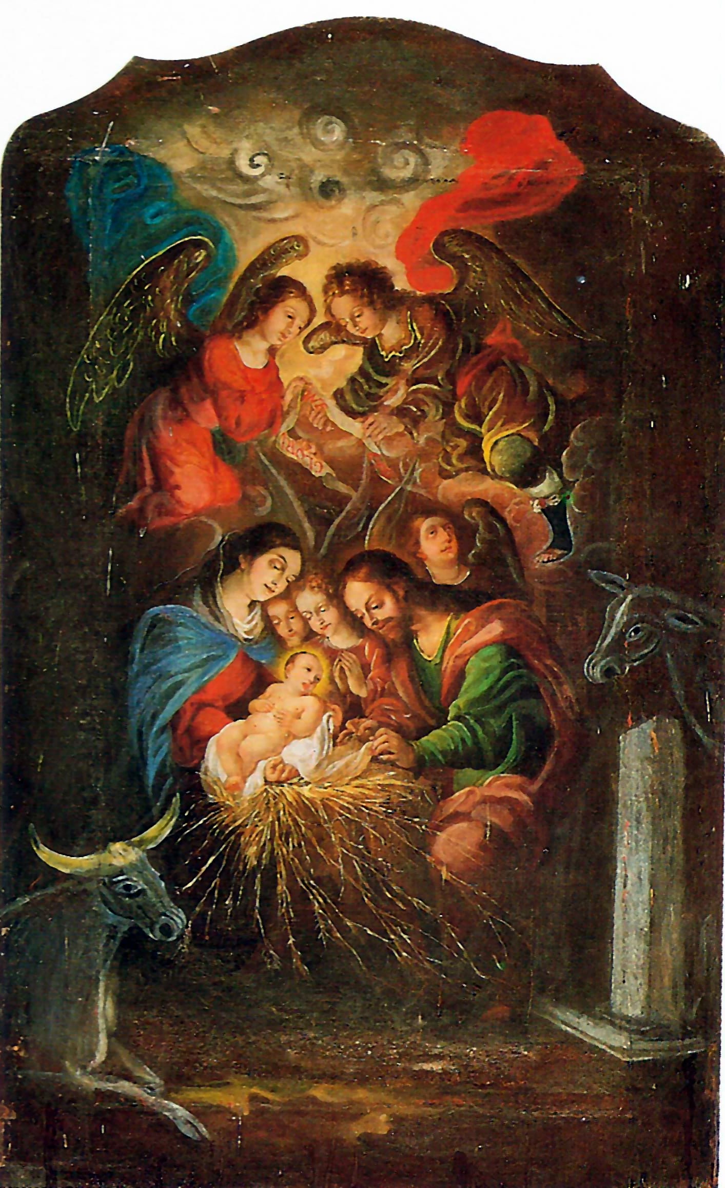 15370 crist%c3%b3bal de villalpando el nacimiento del se%c3%b1or 1680 89 mx