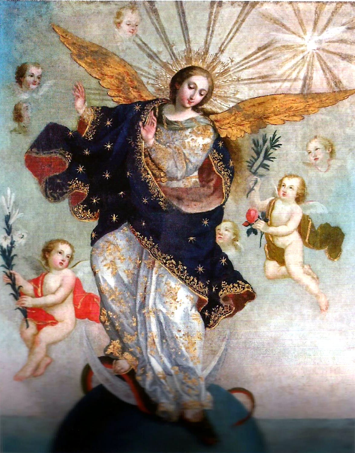 15464 anonimo virgen inmaculada como apocalipsis xviii ec