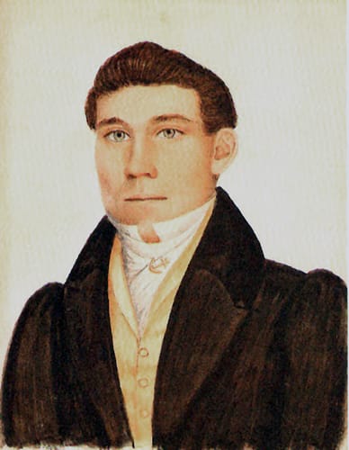 16681 rufus porter portrair of a man 1830 eu