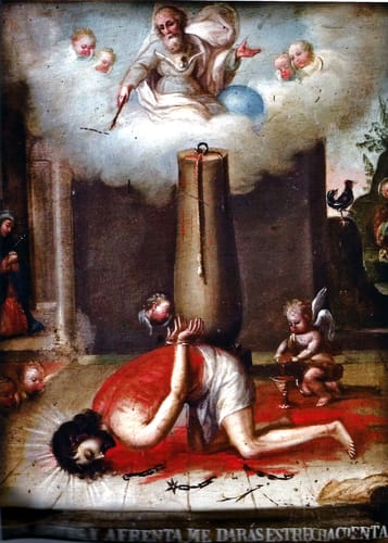 17662 an%c3%b3nimo cristo consolado angeles flagelacion xviii ec