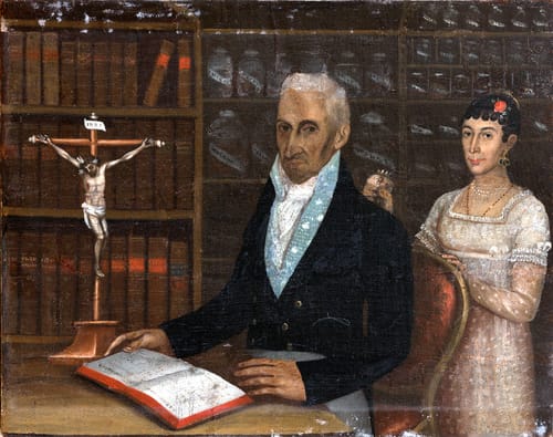 20030 an%c3%b3nimo jose maria del castillo y rada y esposa 1820 co