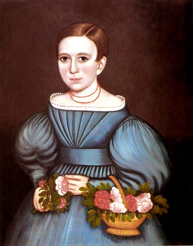 19407 noah north girl with flower basket 1835 eu