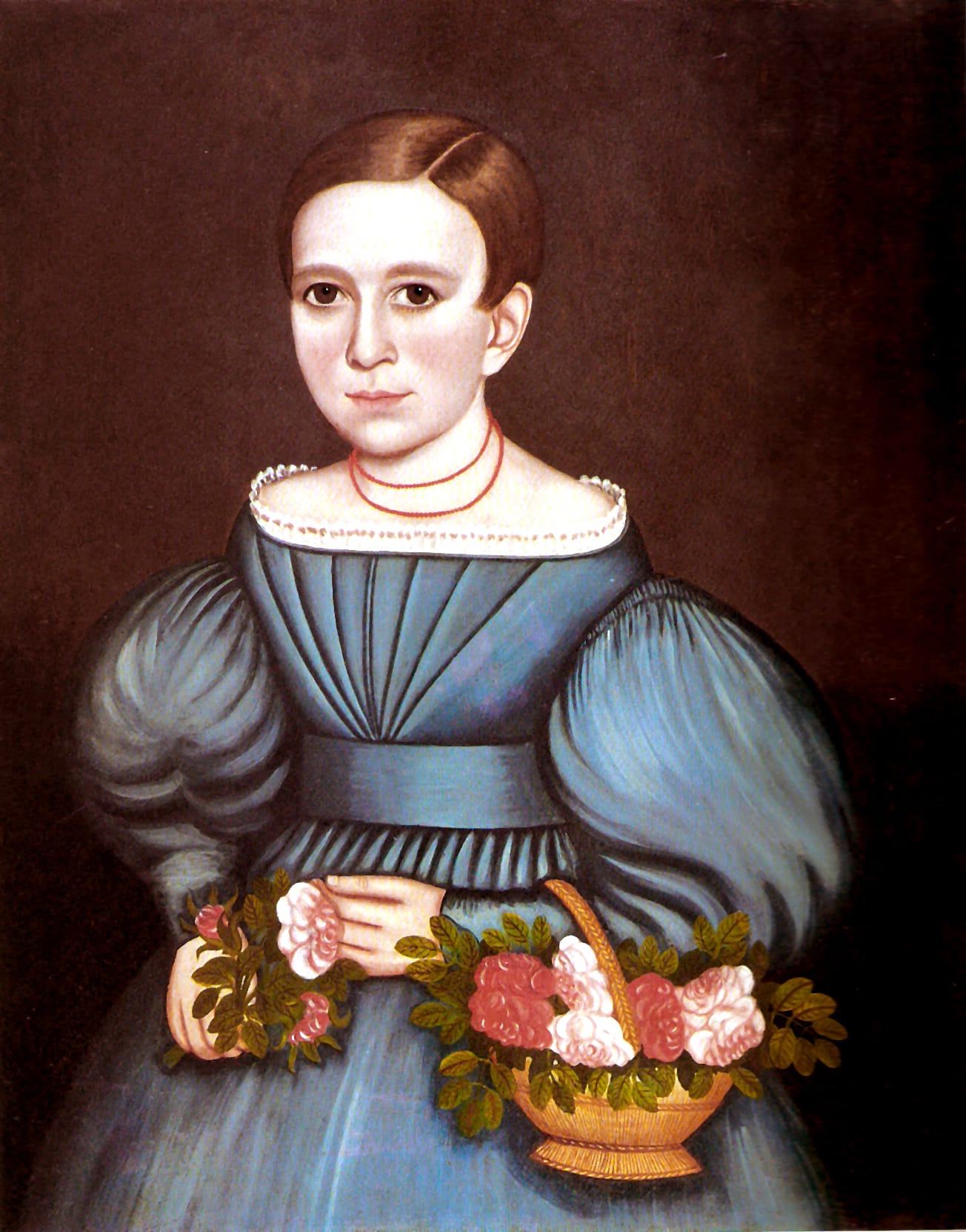19407 noah north girl with flower basket 1835 eu