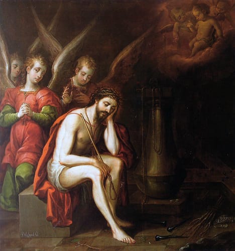 19524 cristobal de villalpando cristo de las burlas  1675 80 mx