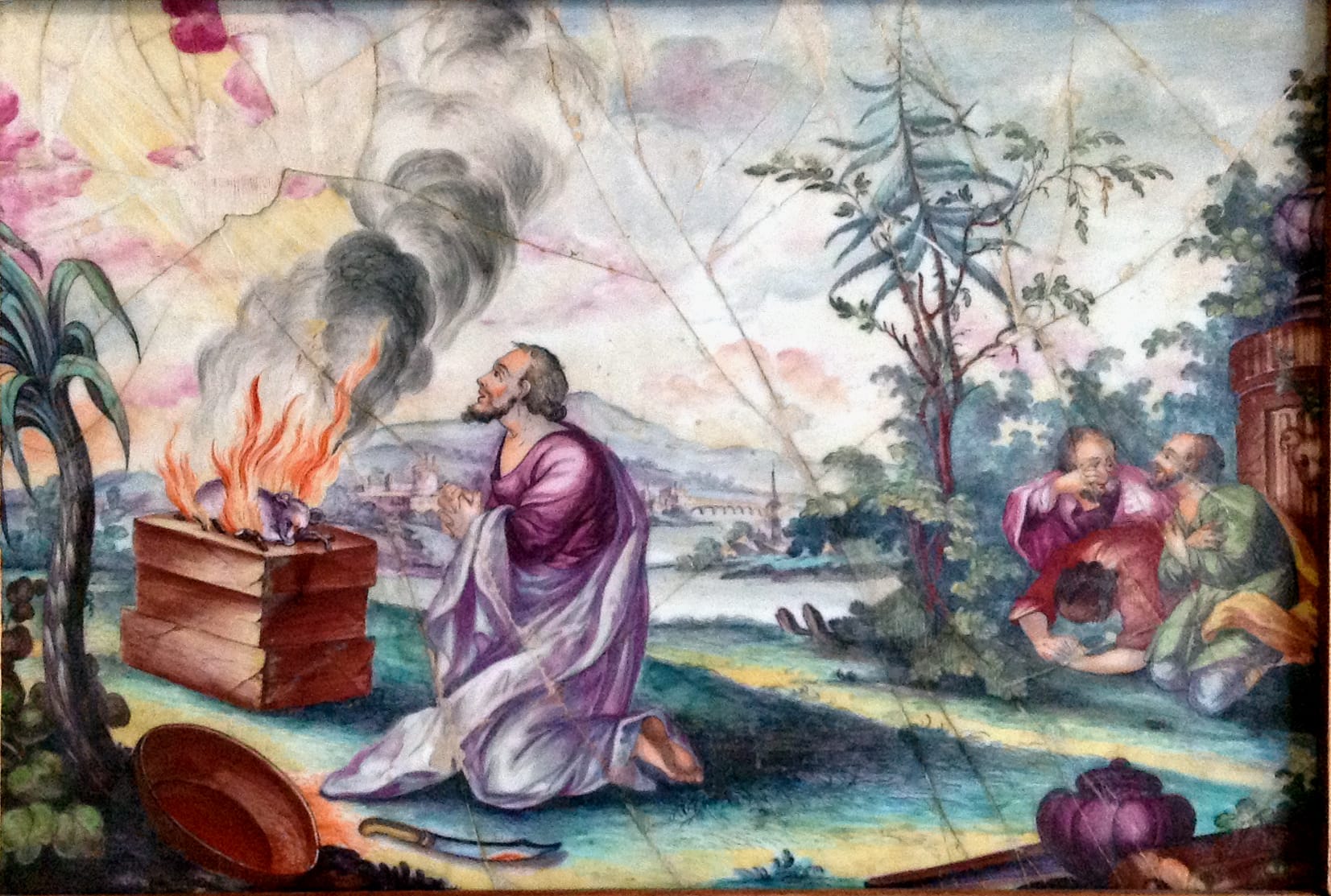 19562 anonimo escena biblica job cordero co