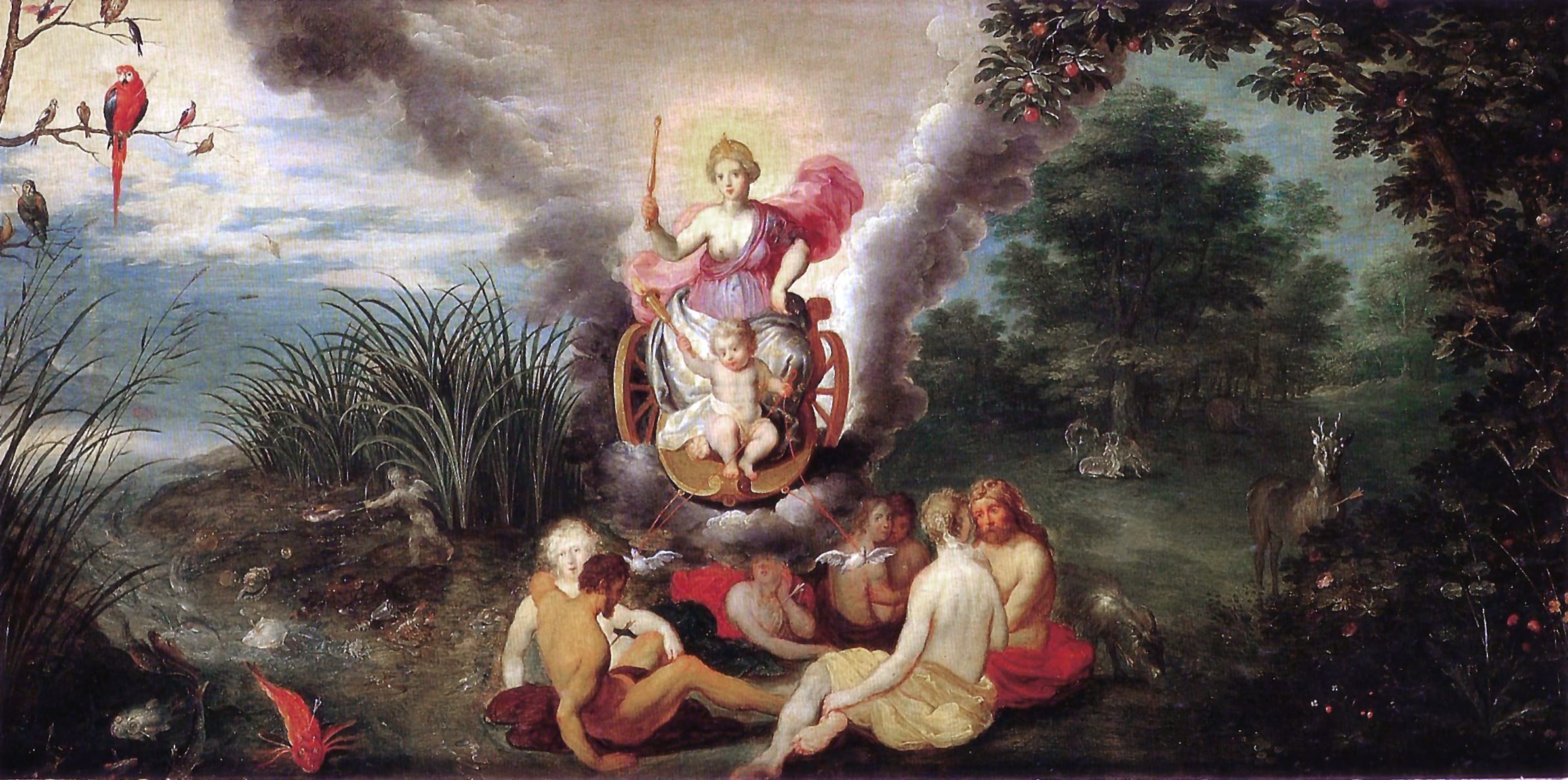19727 jan van kessel alegor%c3%ada del amor siglo xvii mx