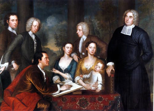 19868 john smibert grupo bermuda dean george berkeley y familia 1729 eeuu