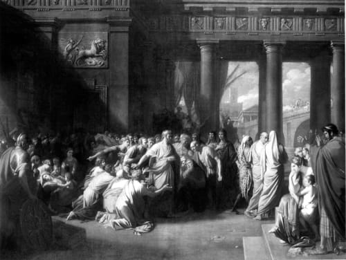 19877 benjamin west  partida de regulus de roma 1769 eeuu