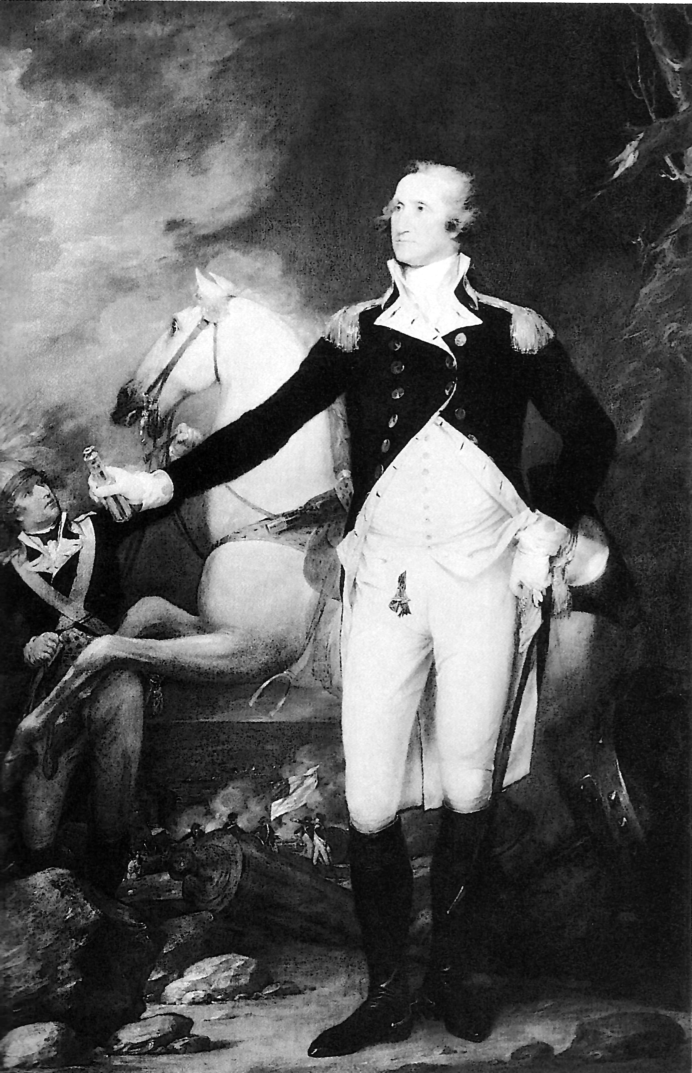 19879 john trumbull washington batalla de tenton 1792 eeuu