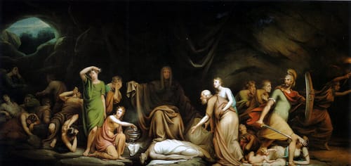 19885 rembtrand peale la corte de la muerte 1820 eeuu