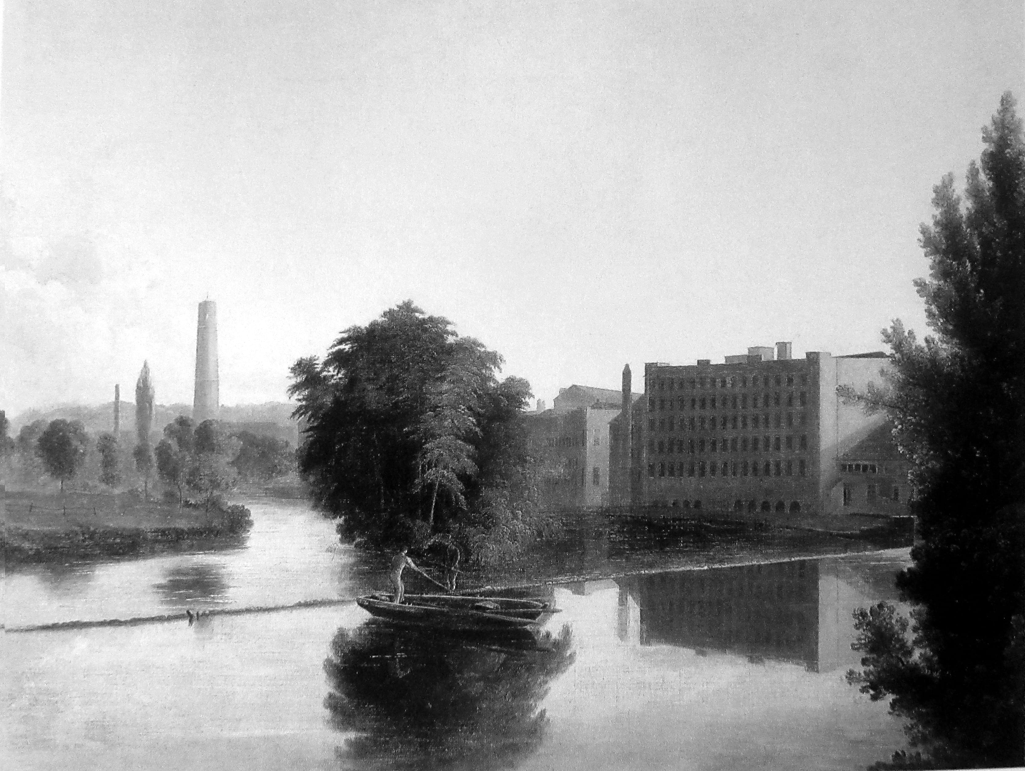 19893 thomas doughty mill pond and mills 1833 eeuu