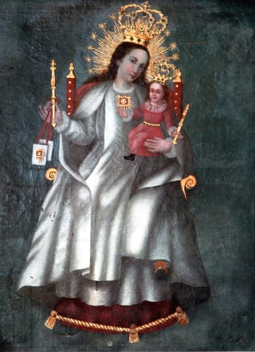20077 an%c3%b3nimo virgen de la merced xviii ec