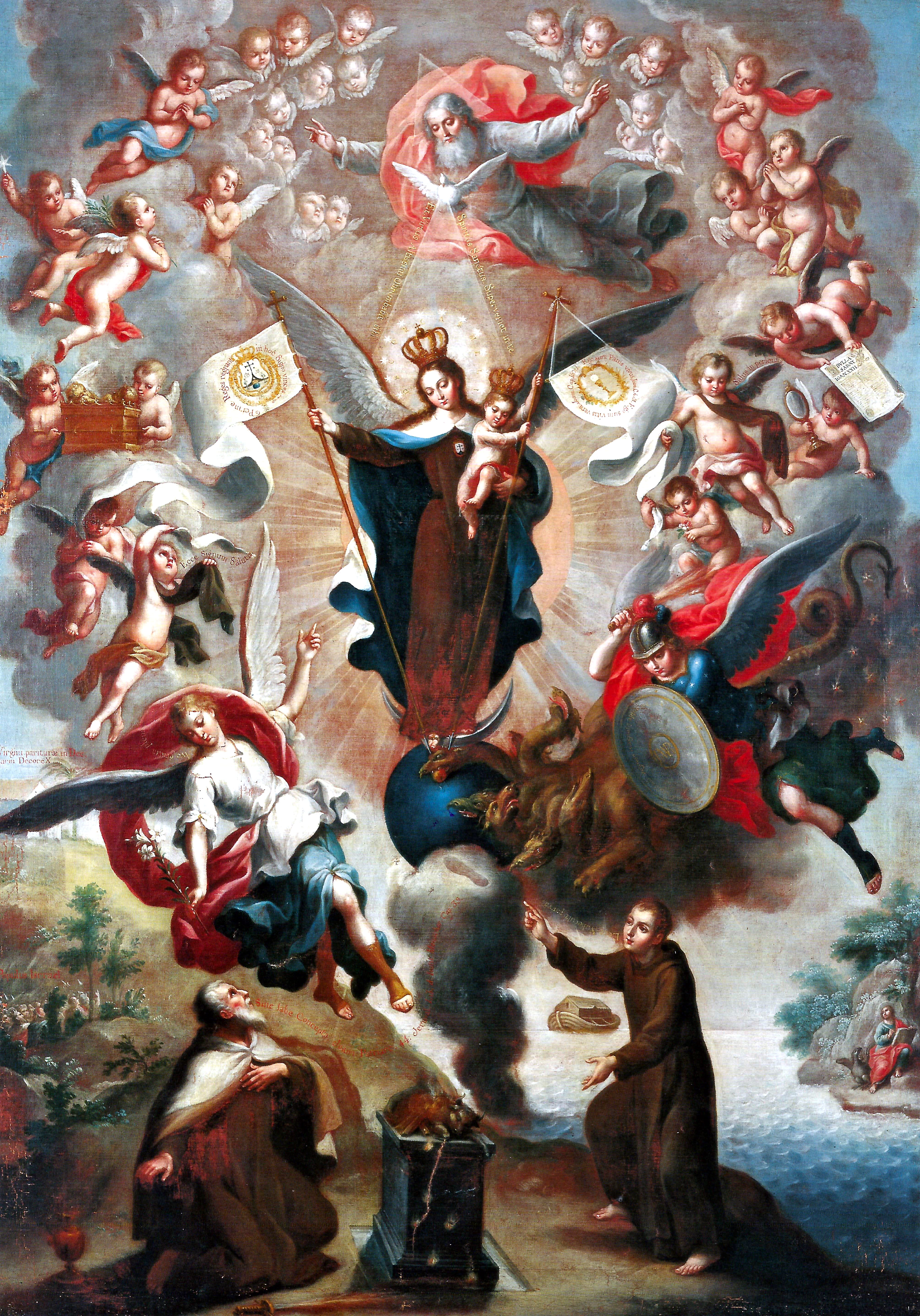 20124 andres lopez alegoria de la virgen del carmen 1791 mx
