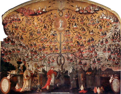 20145 an%c3%b3nimo genealogia orden franciscana 1734 pe