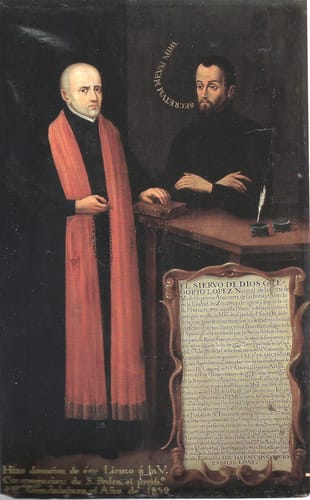 20260 an%c3%b3nimo  gregorio lopez y francisco de losa xvii mx