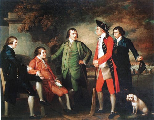 20284 benjamin west the cricketers 1764 eu