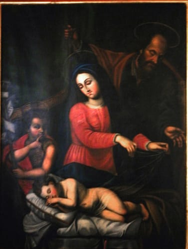 20301 anonimo virgen con el ni%c3%b1o xvii co
