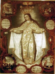 20307 an%c3%b3nimo virgen de las mercedes con milagro xviii ec